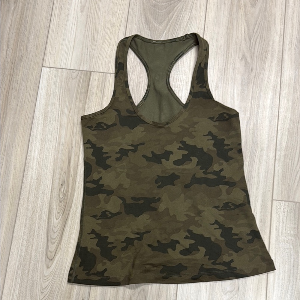 Camo Racerback Tank Top